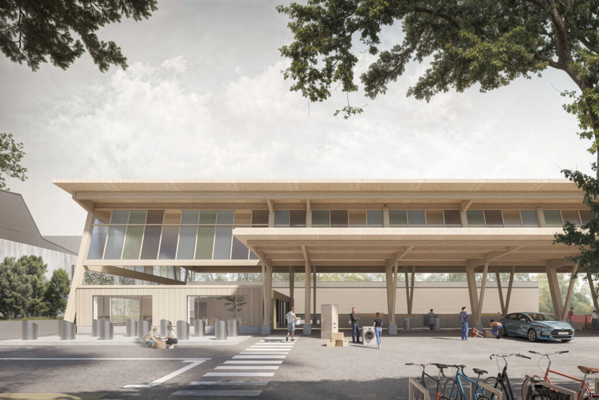 Neubau Recyclinghof Wetzikon