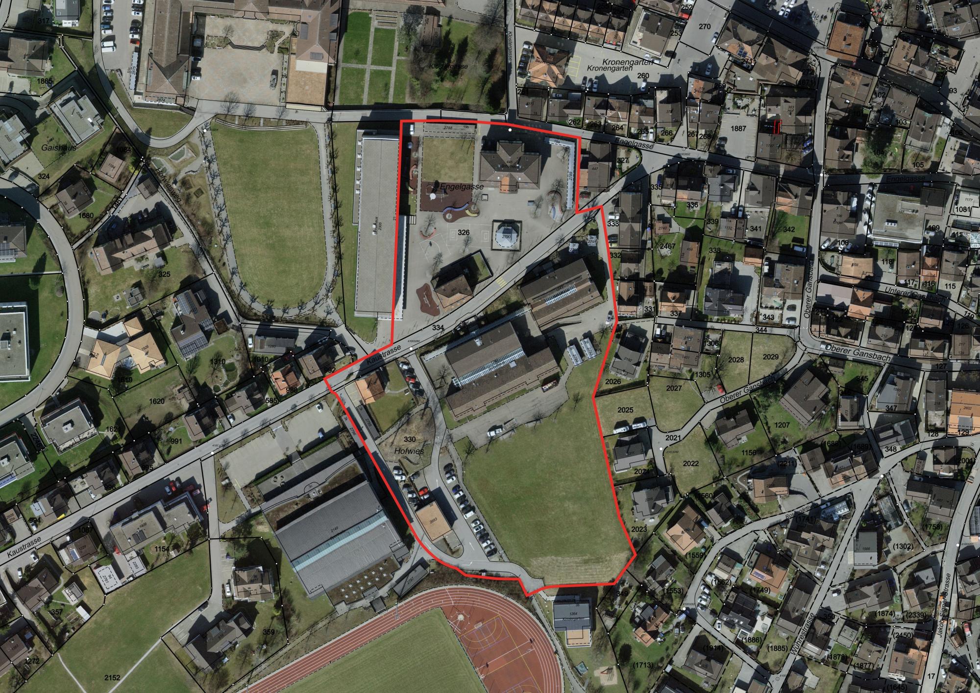 Studienauftrag Schulraumerweiterung Hofwies, Appenzell