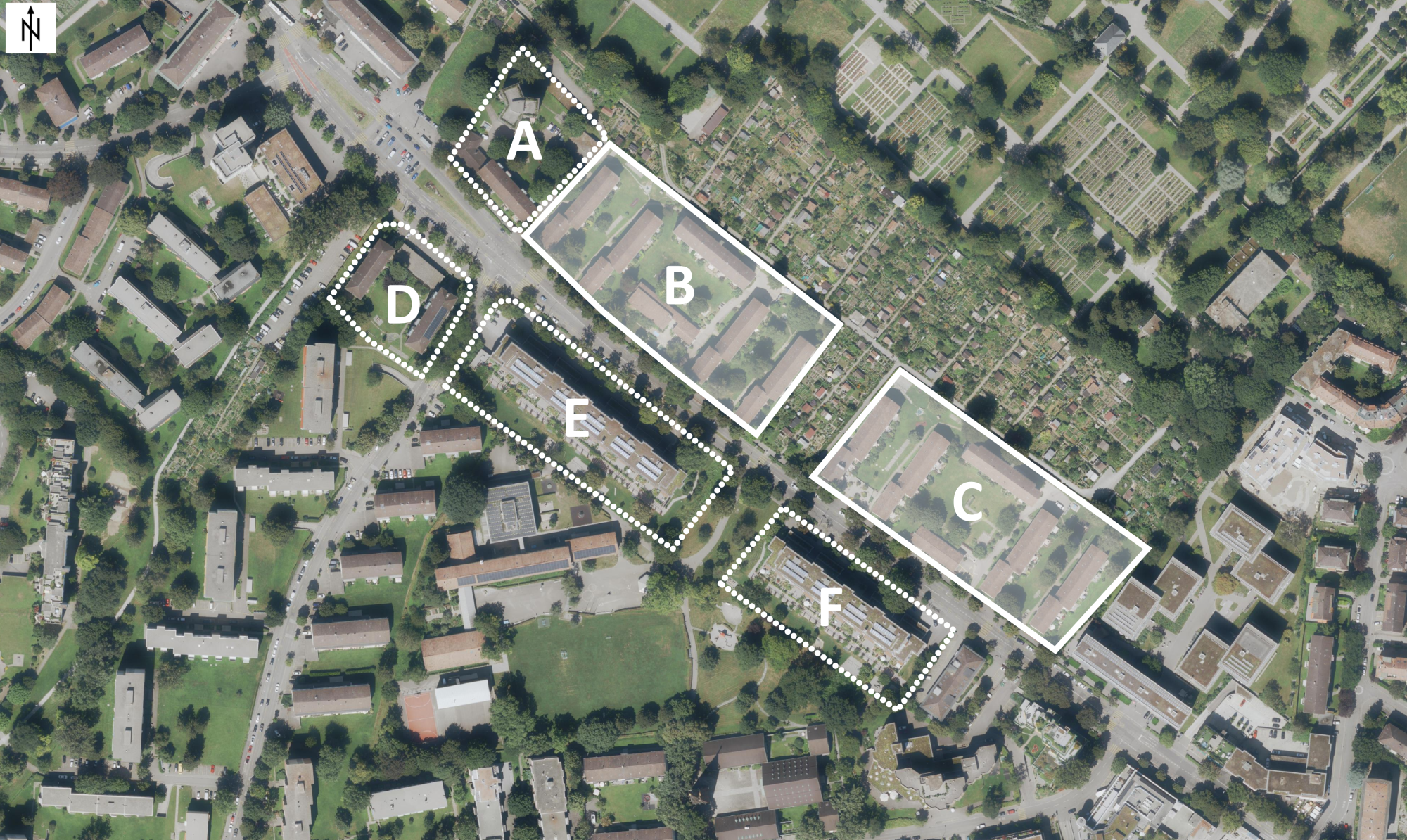 Wohnsiedlung im Gut, Zürich – Baufelder B + C