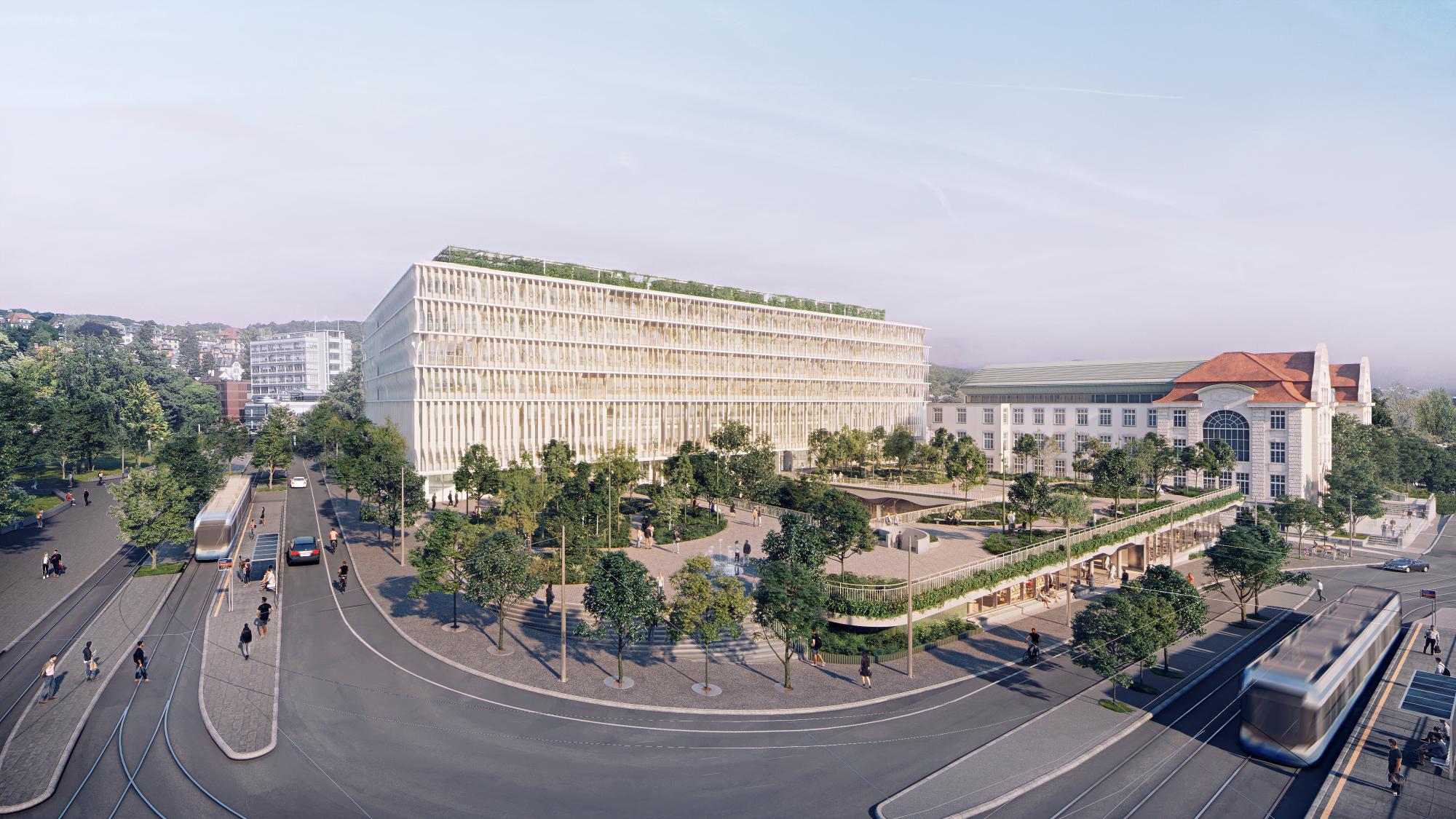 FORUM UZH, Neubau, Kunst und Bau Studienauftrag Aussenraum