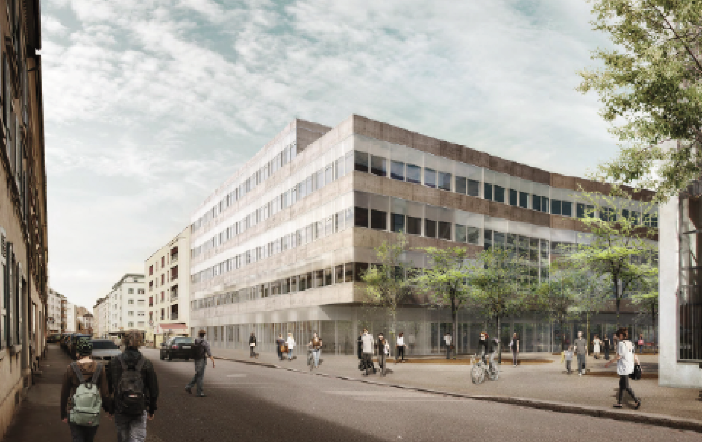 Neubau Universitäres Zentrum Zahnmedizin Basel und Umweltwissenschaften