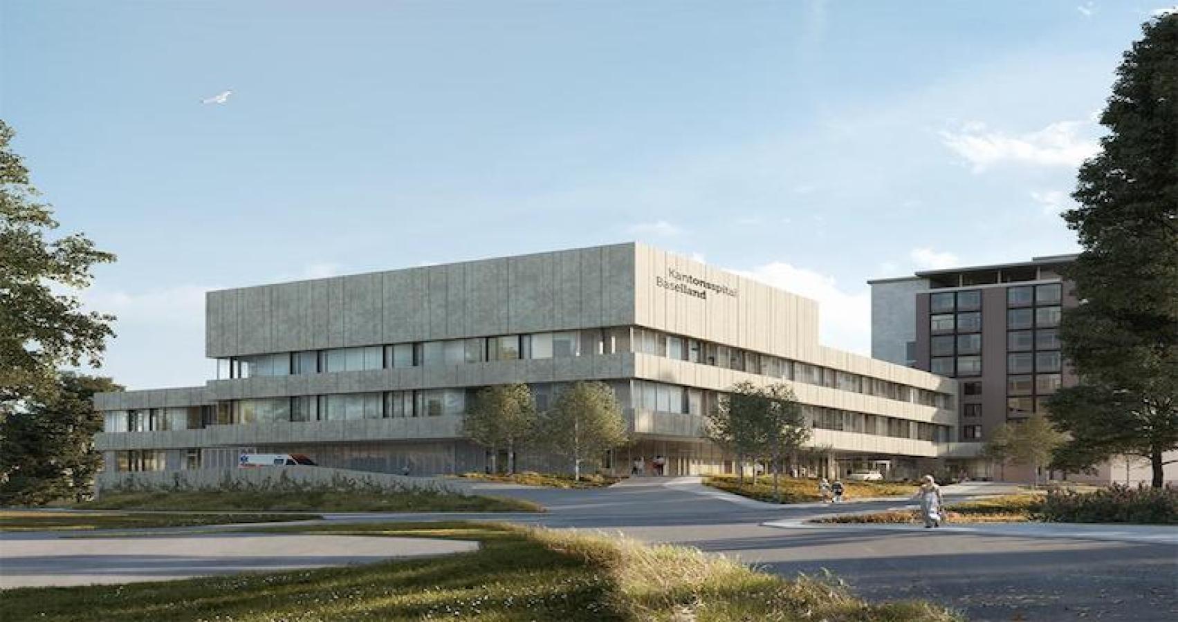 Neubau Behandlungstrakt Kantonsspital Baselland Standort Liestal 2. Stufe