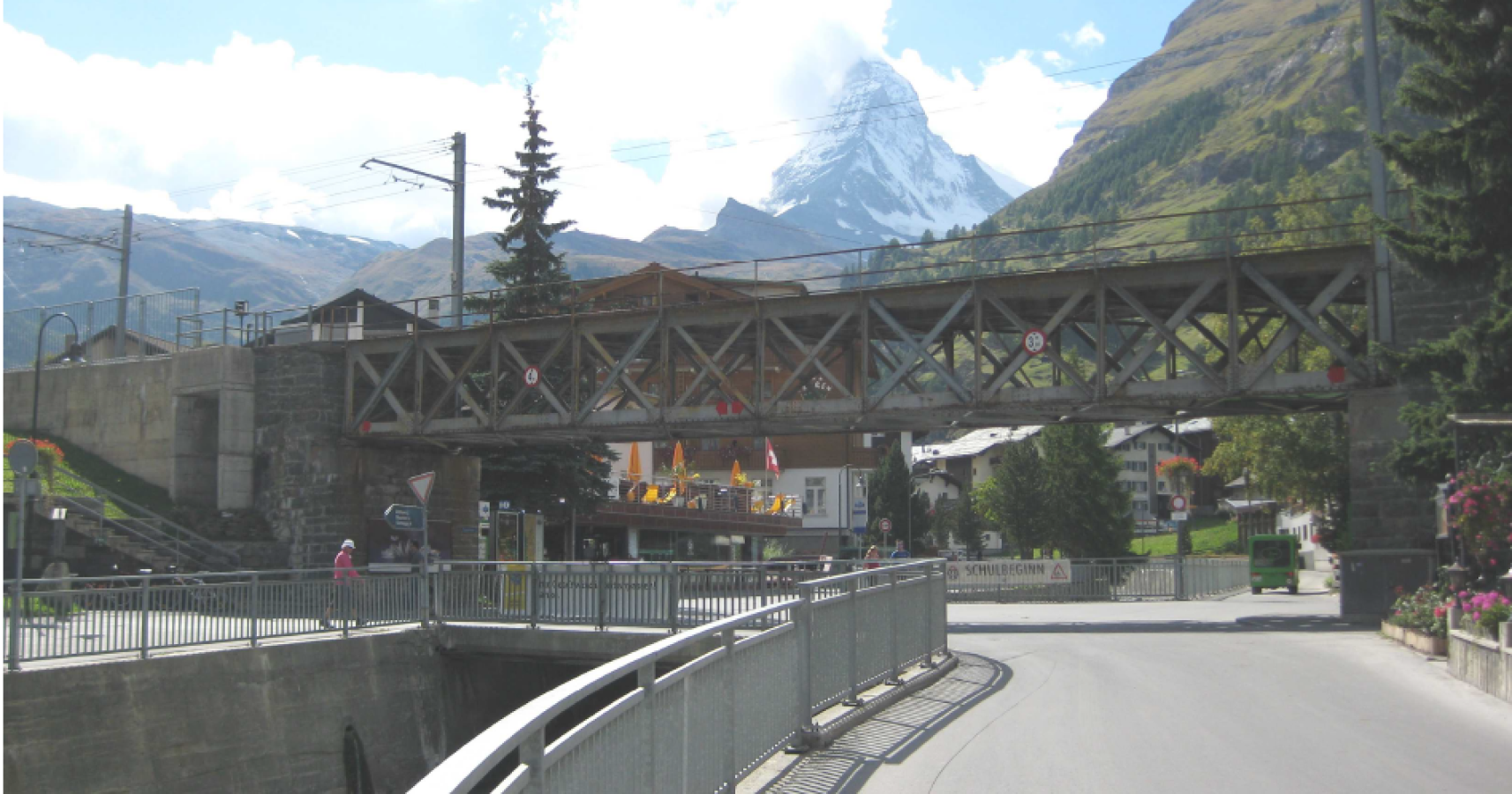 Projektwettbewerb Getwingbrücke Zermatt