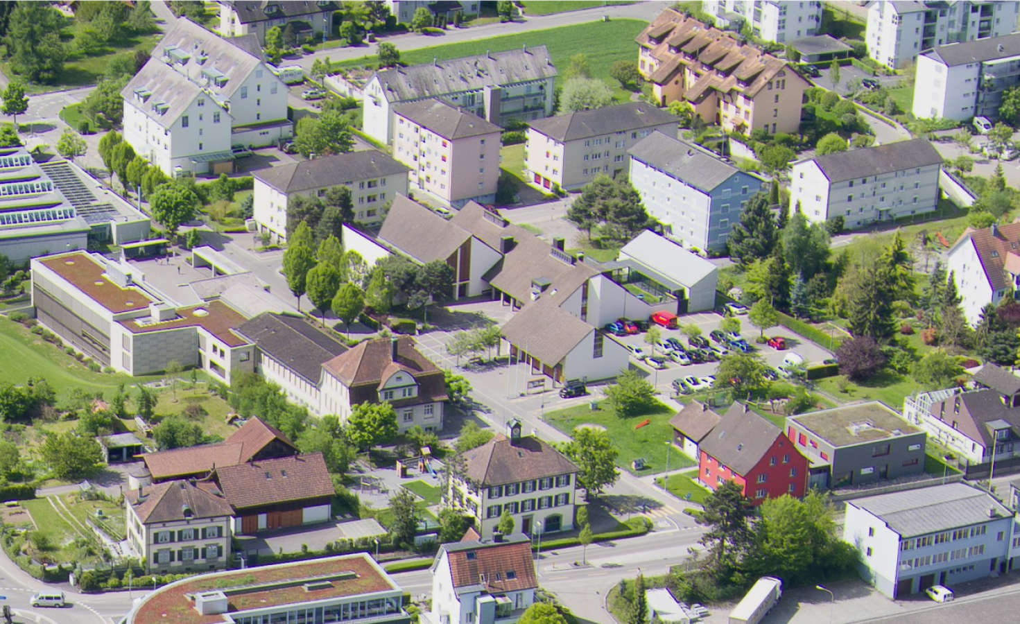 Neubau Kindergarten und Kinderhort mit Aufwertung Dorfzentrum