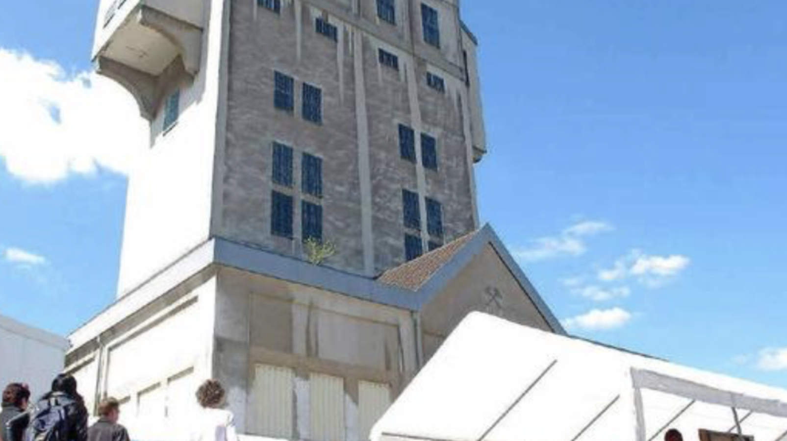 Ideenwettbewerb Hammerkopf-Förderturm, Ehemaliges Bergwerk Camphausen bei Quierschied-Fischbach