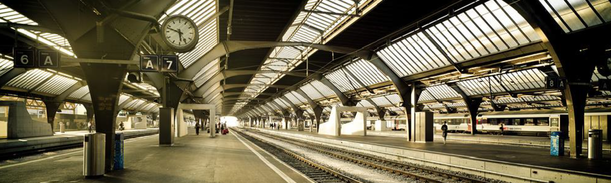 Zürich Hauptbahnhof Ersatz Beleuchtung Perronhalle, Querhalle und Haupthalle