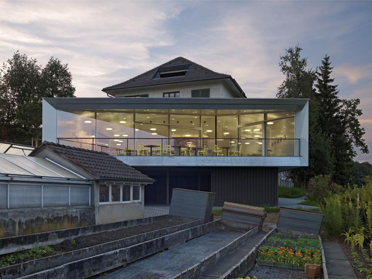 Erweiterung Stiftung Uetendorfberg „Café Alpenblick“