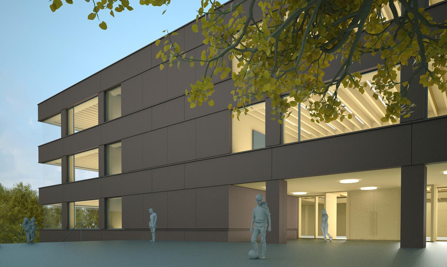 Studienauftrag Neubau Primarschulhaus Kleine Kreuzzelg, Mellingen