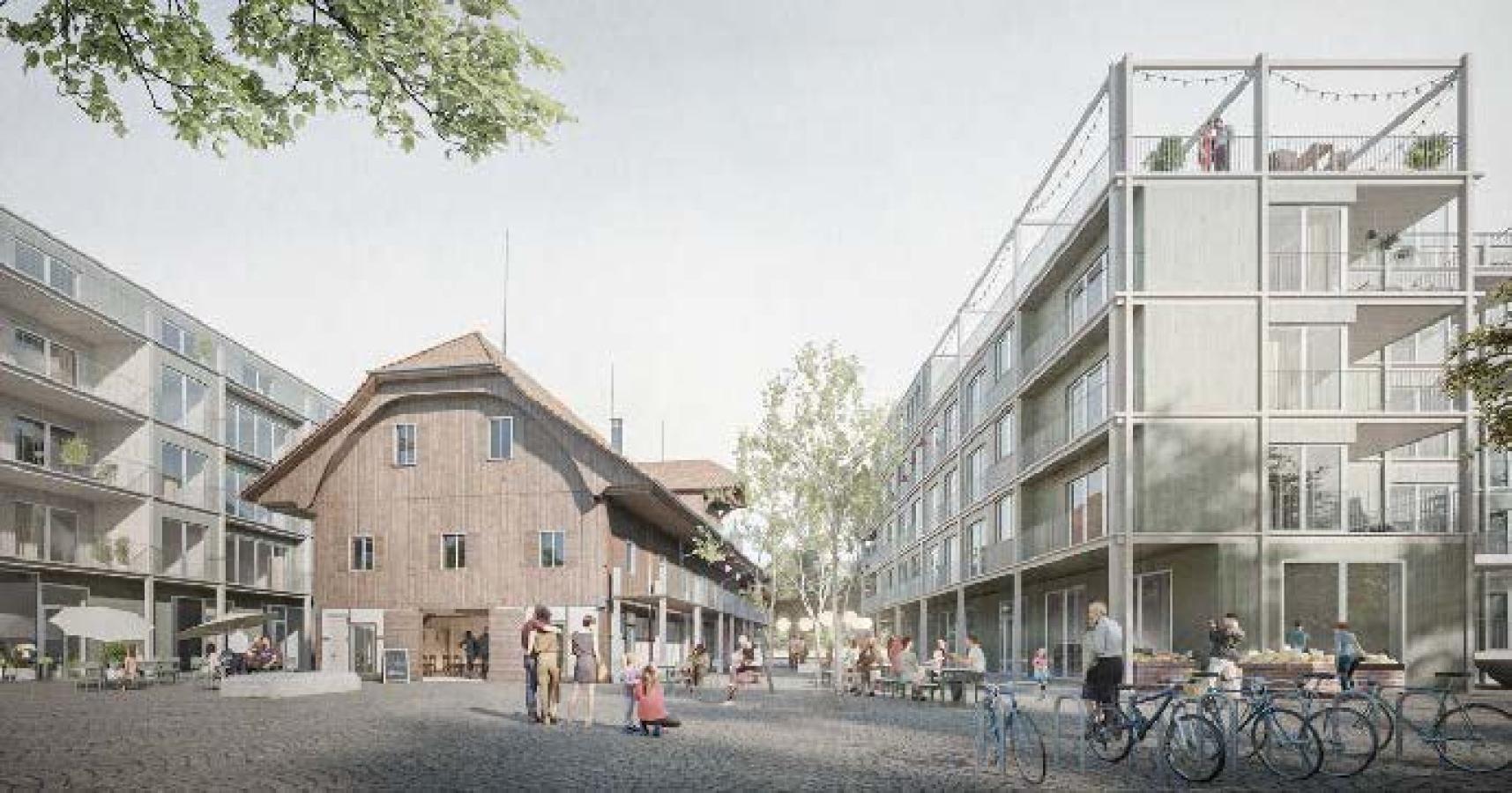 Neubau Wohn- und Gewerbegebäude Eichwald Luzern